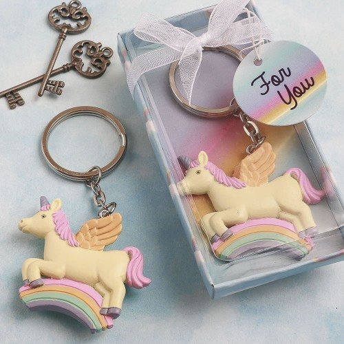 Unicorn Party Key Chain Favors